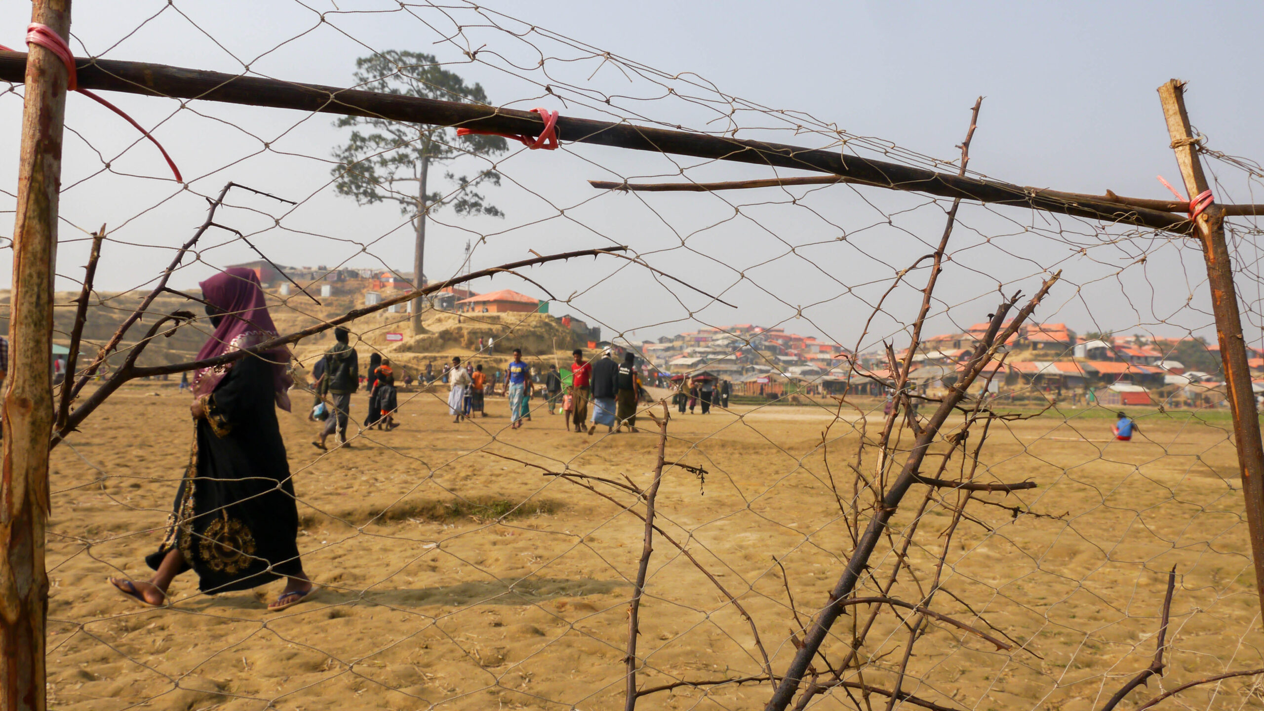 broken fence